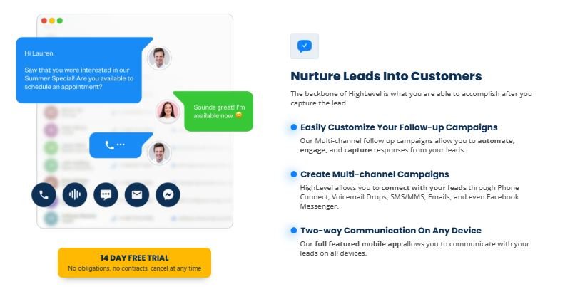 GoHighLevel AI voice agent feature 2025